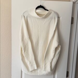 Cozy White Turtleneck Sweater for Women